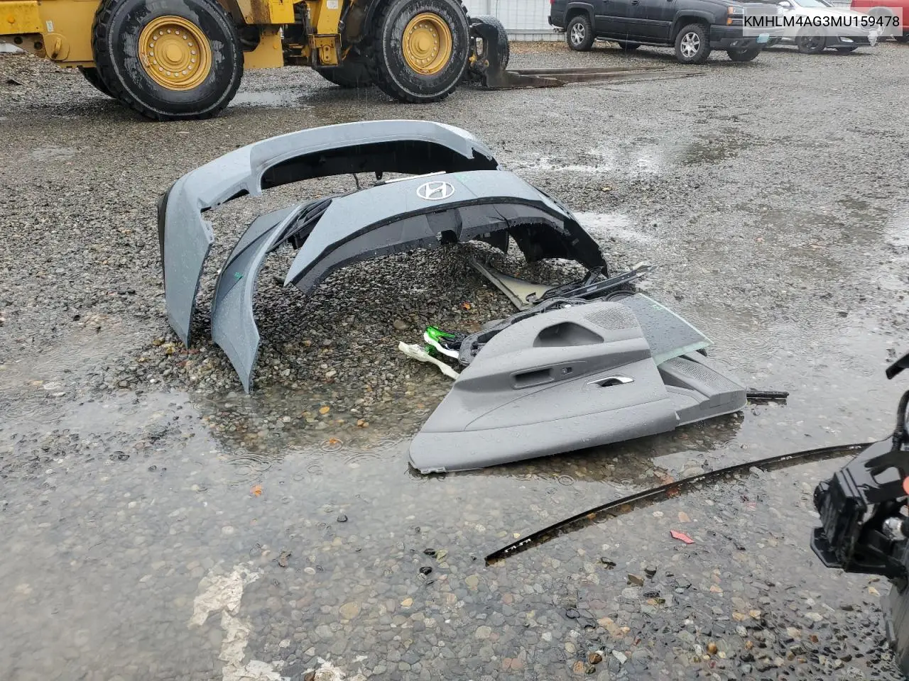 KMHLM4AG3MU159478 2021 Hyundai Elantra Sel