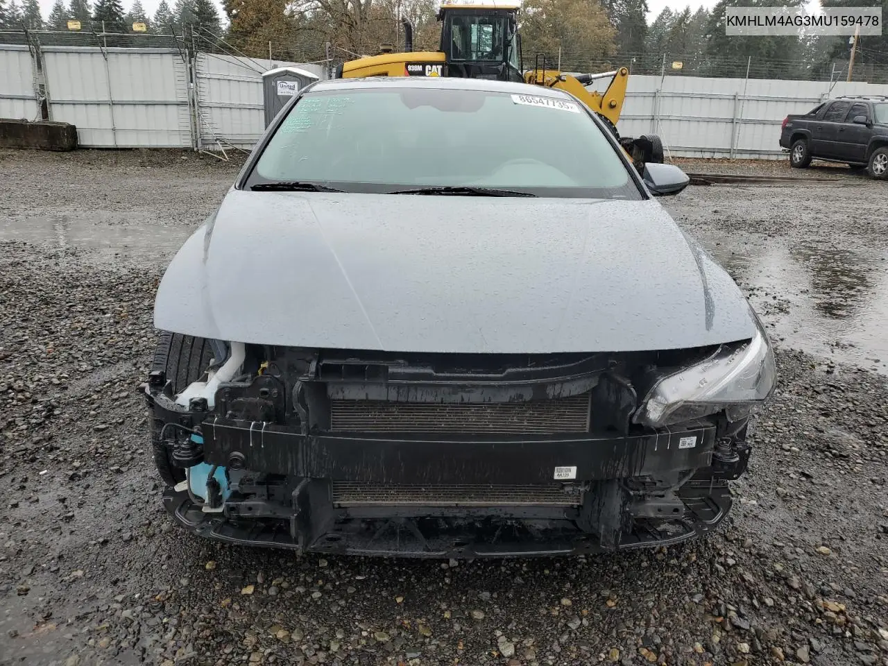 KMHLM4AG3MU159478 2021 Hyundai Elantra Sel