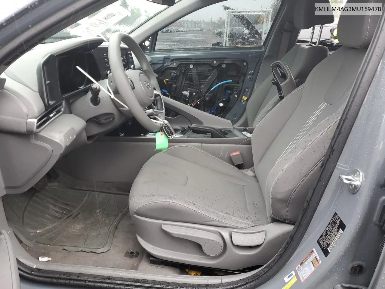 KMHLM4AG3MU159478 2021 Hyundai Elantra Sel