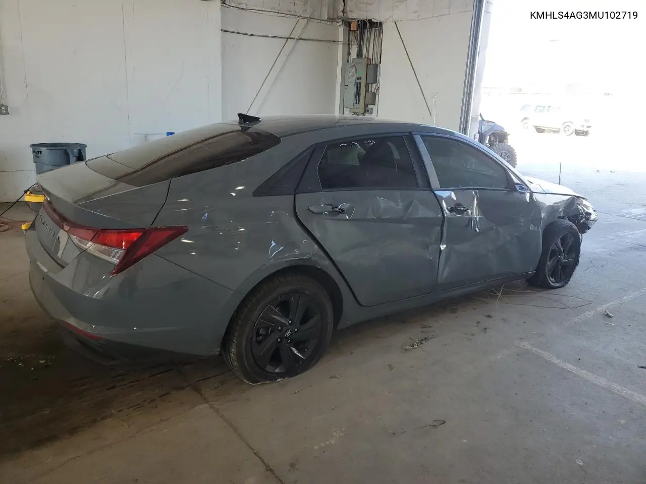 KMHLS4AG3MU102719 2021 Hyundai Elantra Sel