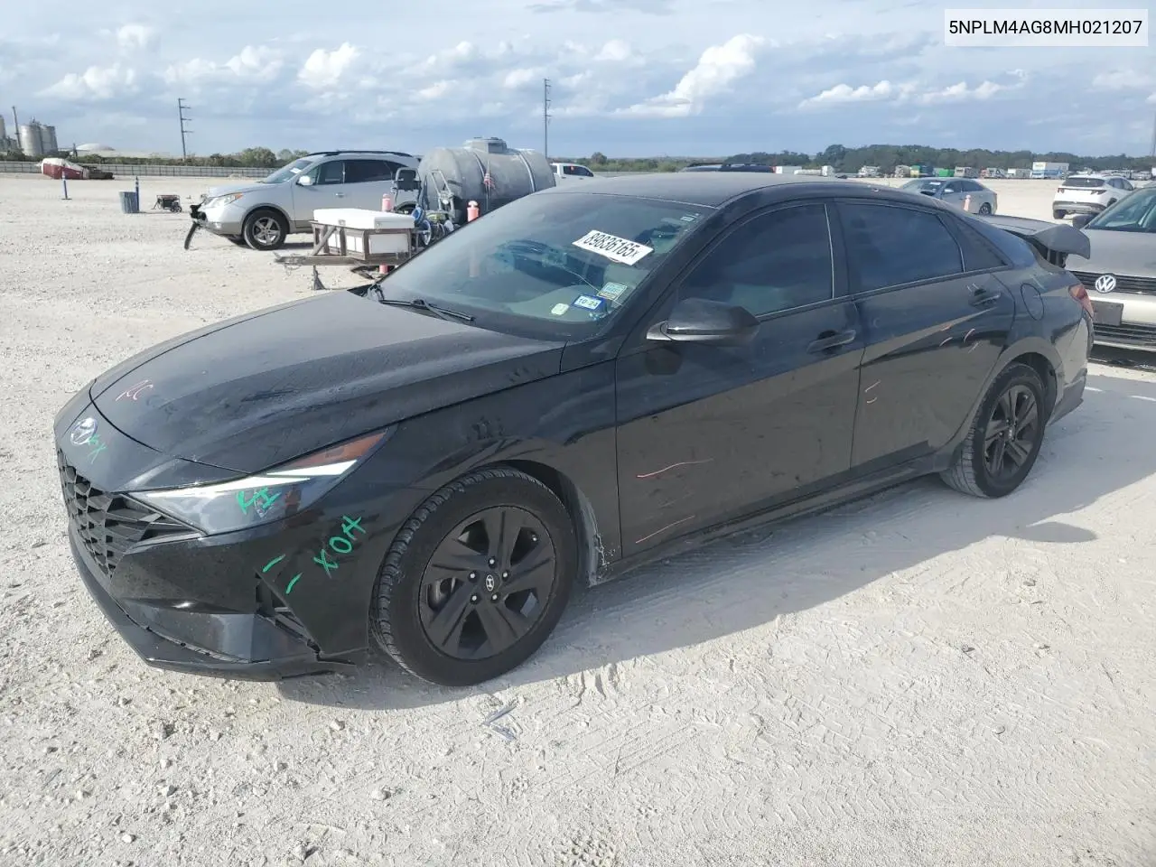 5NPLM4AG8MH021207 2021 Hyundai Elantra Sel