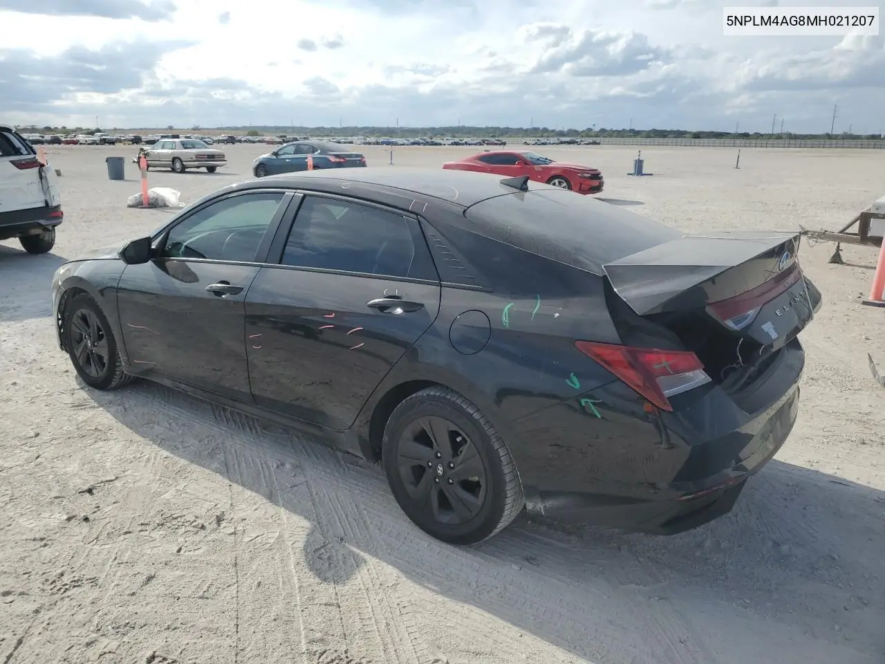 5NPLM4AG8MH021207 2021 Hyundai Elantra Sel
