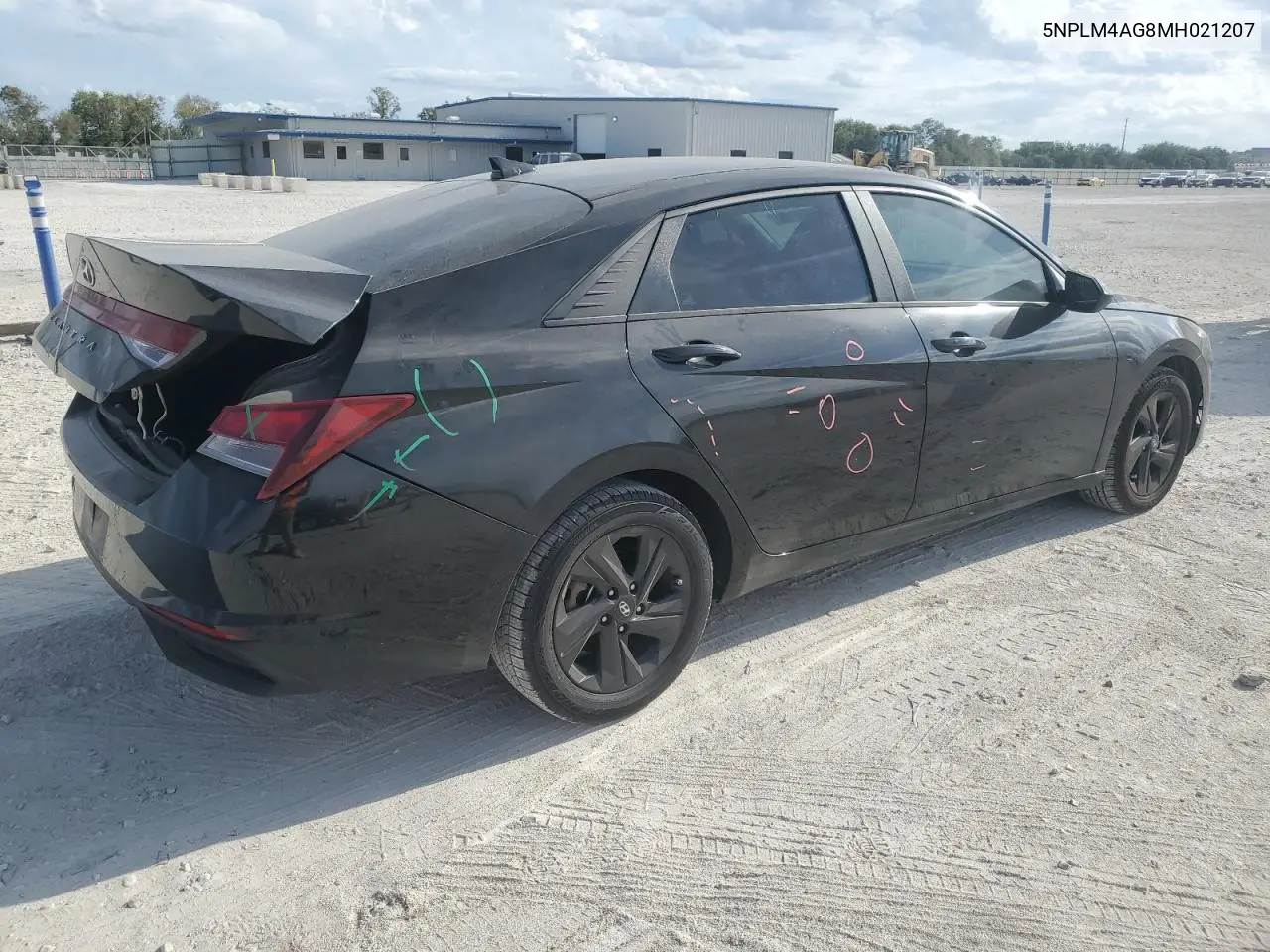 5NPLM4AG8MH021207 2021 Hyundai Elantra Sel