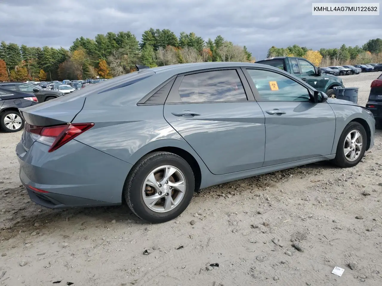 KMHLL4AG7MU122632 2021 Hyundai Elantra Se