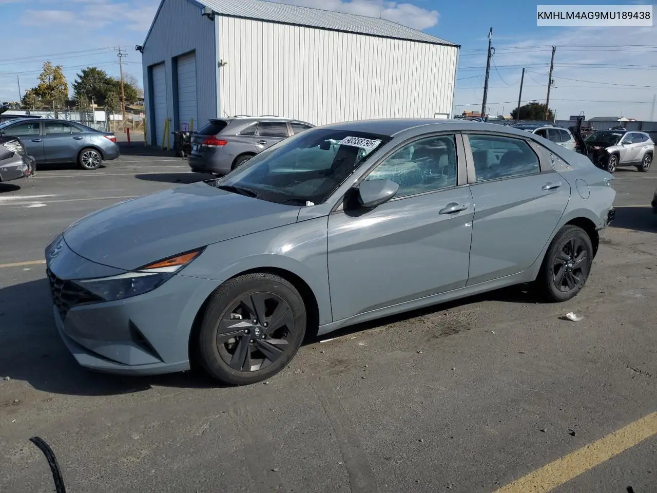 KMHLM4AG9MU189438 2021 Hyundai Elantra Sel