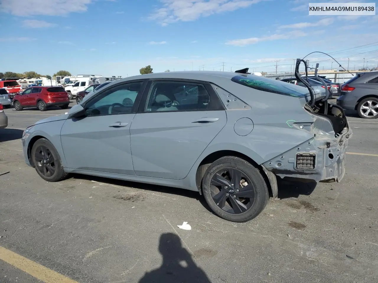 KMHLM4AG9MU189438 2021 Hyundai Elantra Sel