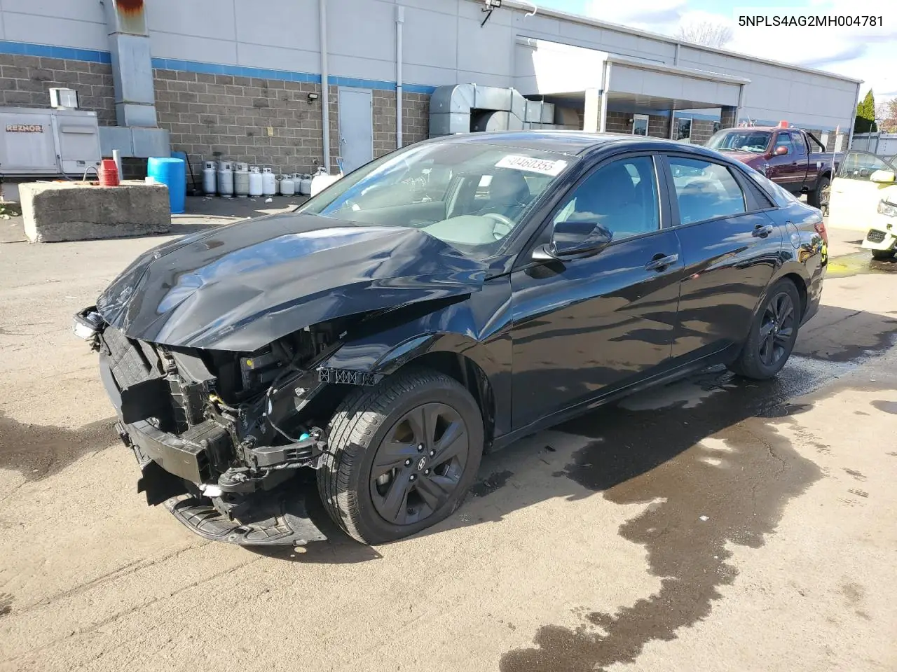 5NPLS4AG2MH004781 2021 Hyundai Elantra Sel
