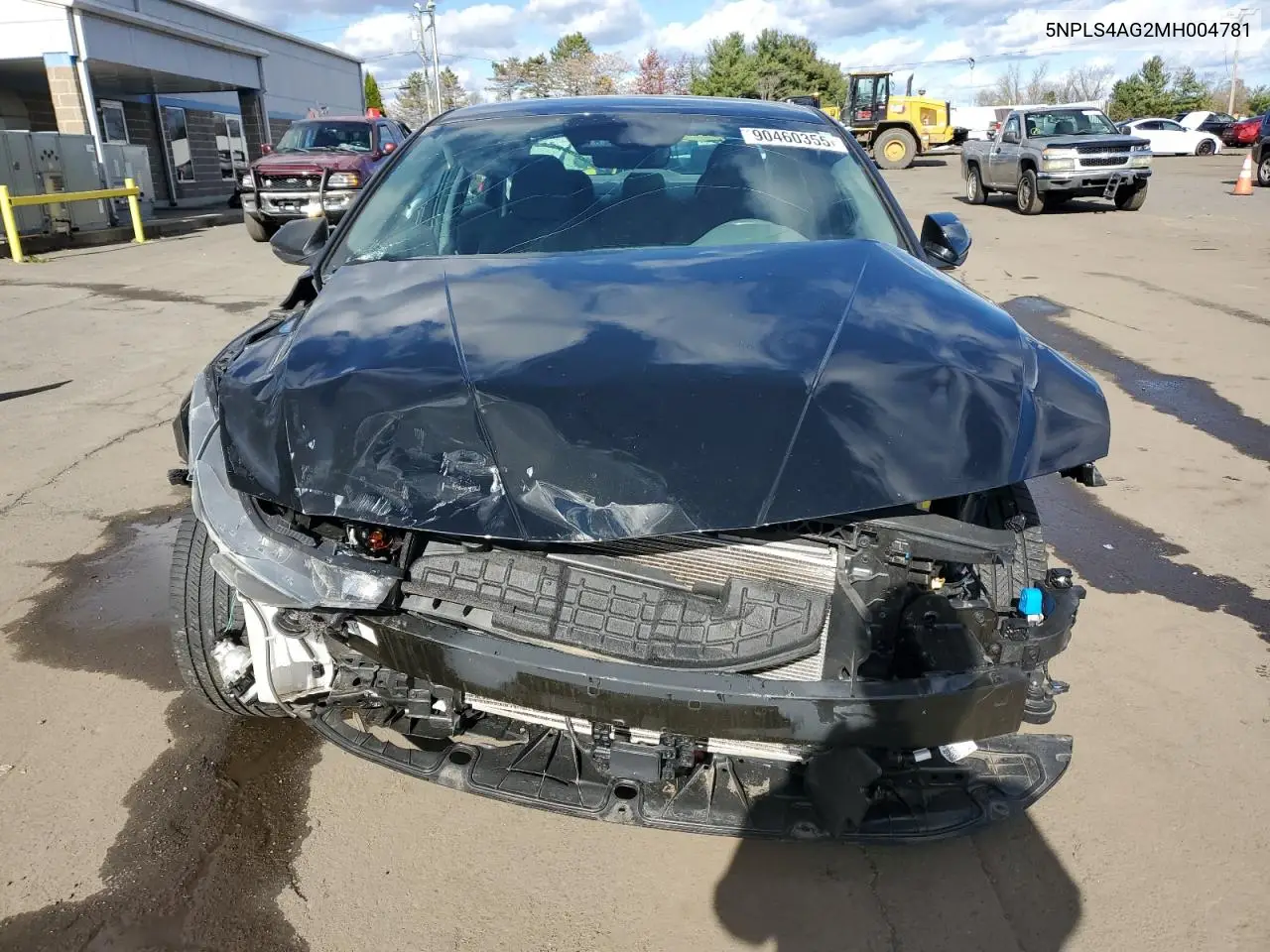 5NPLS4AG2MH004781 2021 Hyundai Elantra Sel