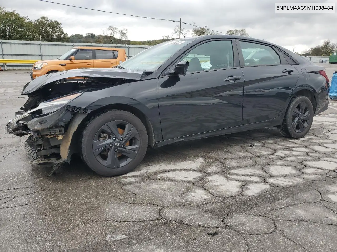 5NPLM4AG9MH038484 2021 Hyundai Elantra Sel