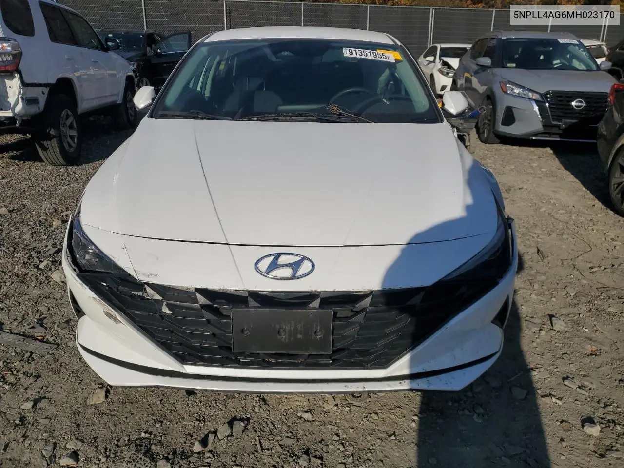 5NPLL4AG6MH023170 2021 Hyundai Elantra Se