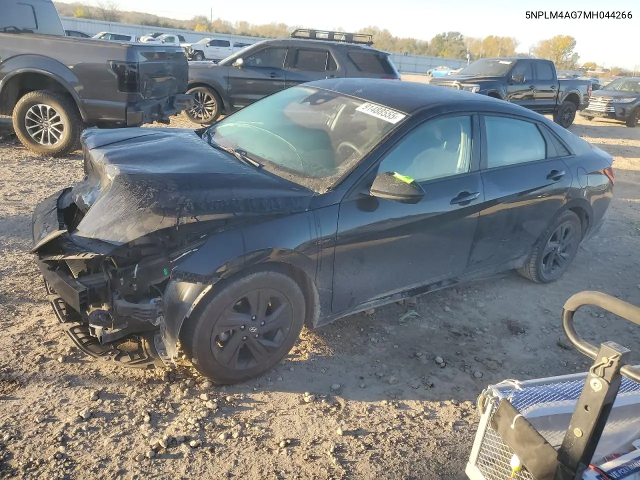 5NPLM4AG7MH044266 2021 Hyundai Elantra Sel