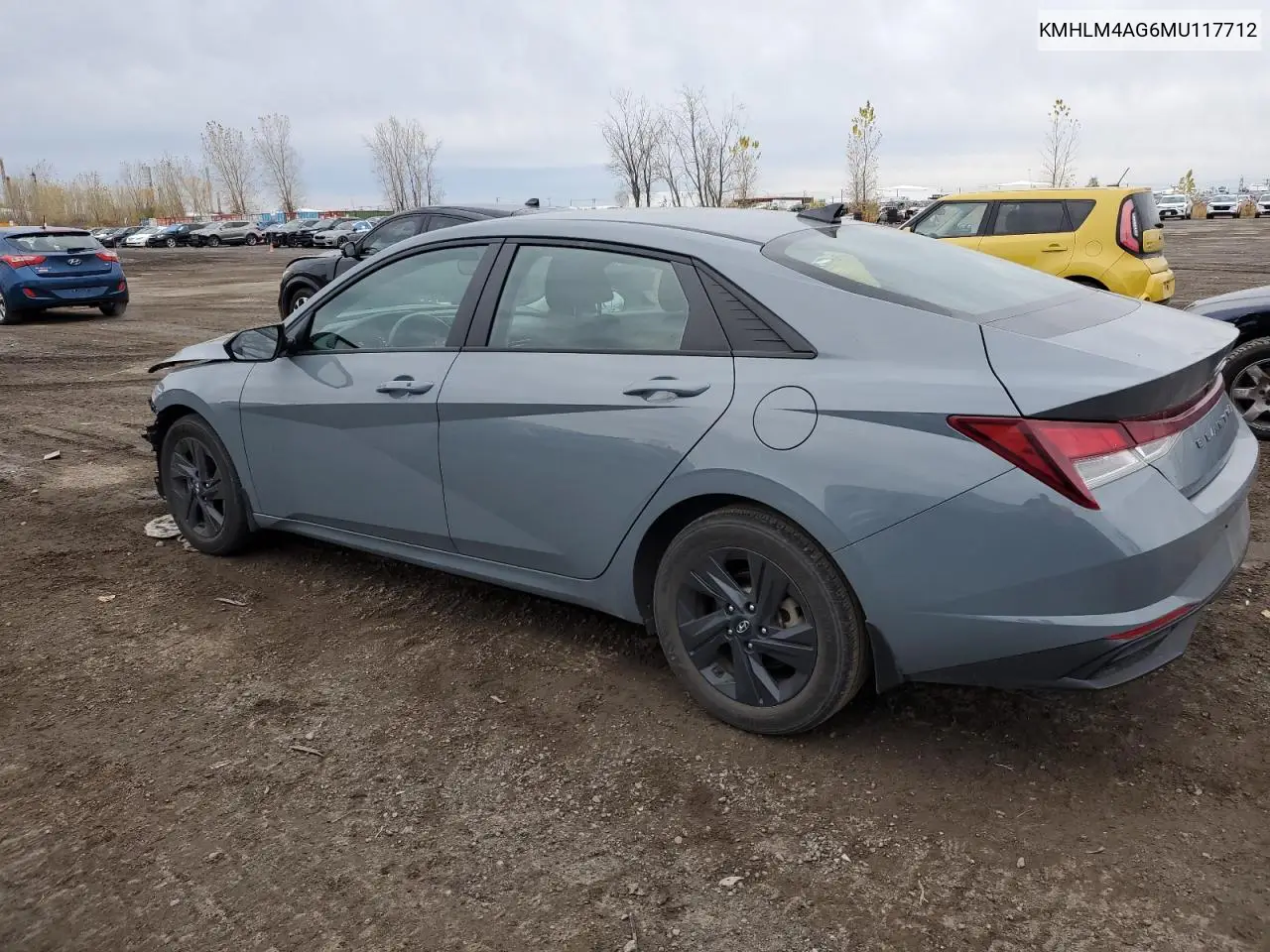 KMHLM4AG6MU117712 2021 Hyundai Elantra Sel