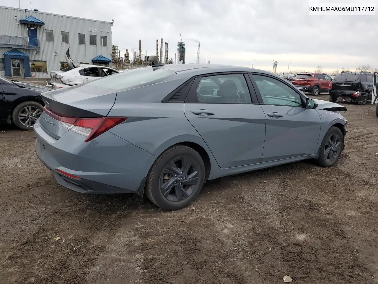 KMHLM4AG6MU117712 2021 Hyundai Elantra Sel