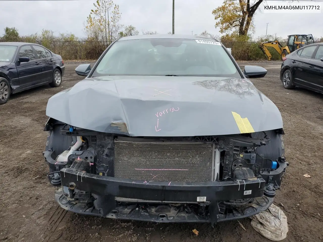 KMHLM4AG6MU117712 2021 Hyundai Elantra Sel