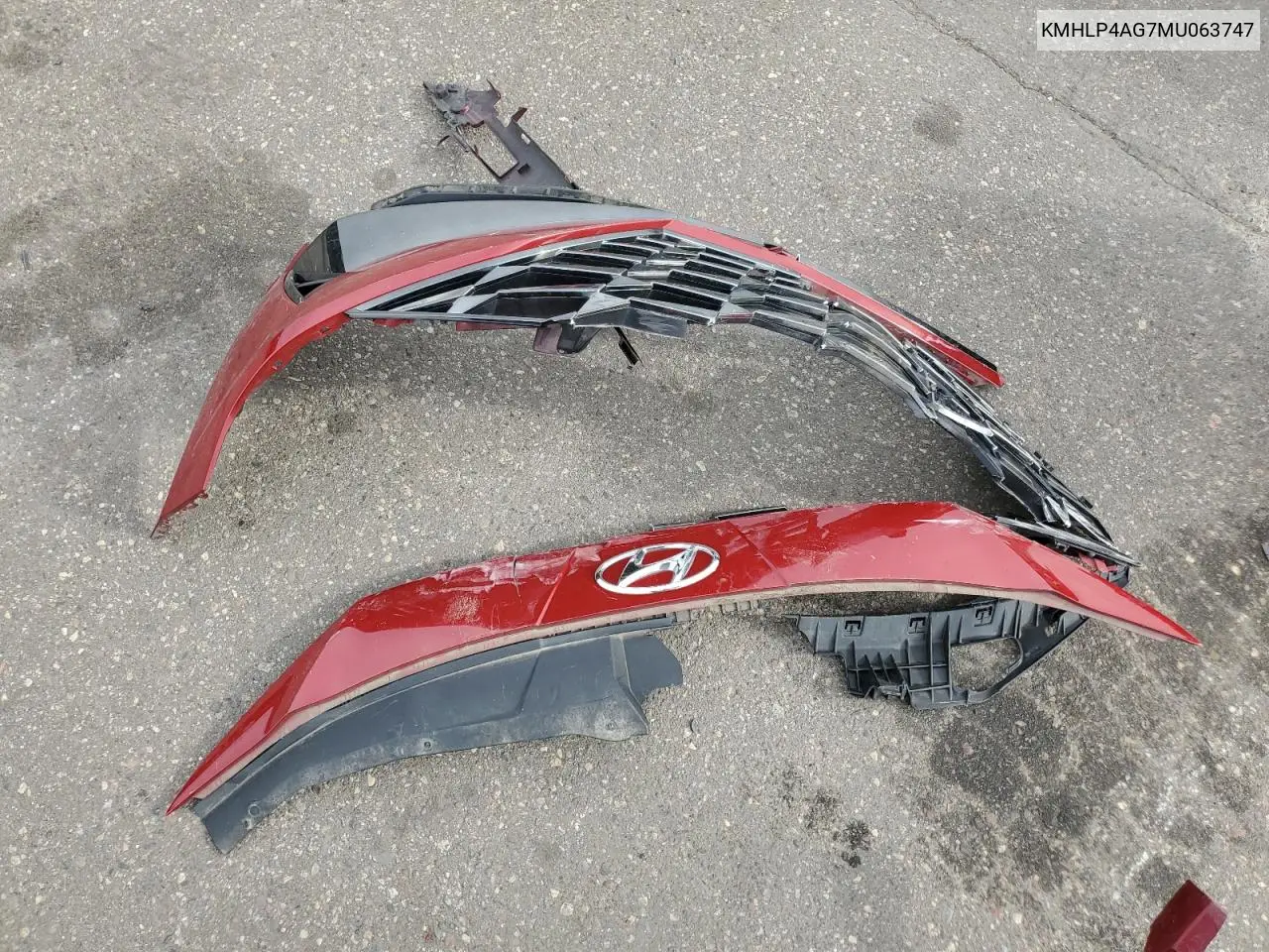 KMHLP4AG7MU063747 2021 Hyundai Elantra Limited