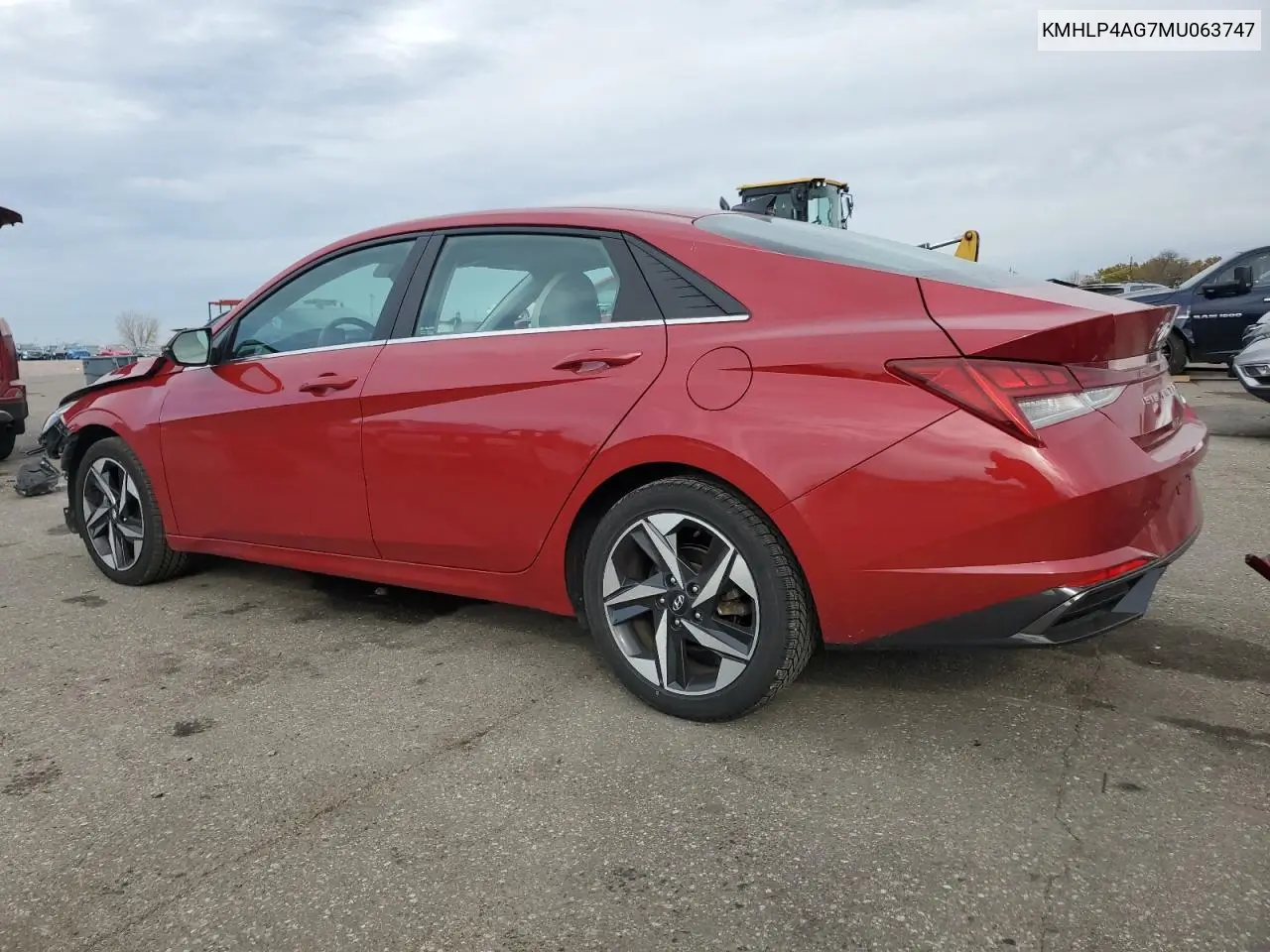 KMHLP4AG7MU063747 2021 Hyundai Elantra Limited