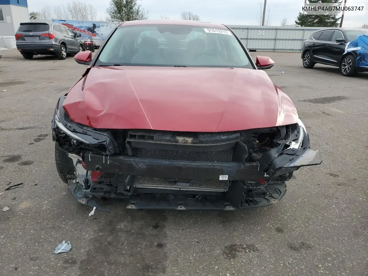 KMHLP4AG7MU063747 2021 Hyundai Elantra Limited