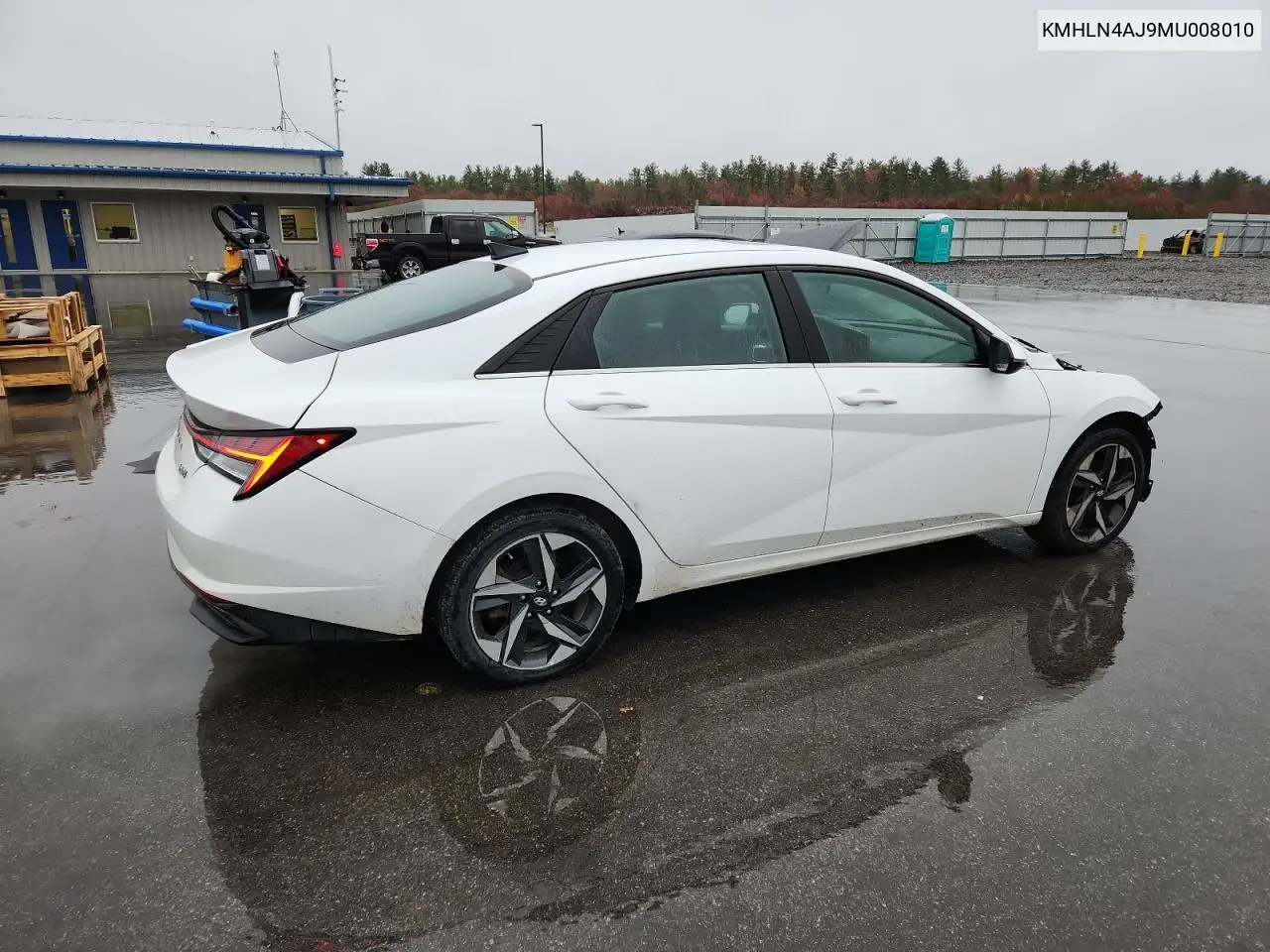 KMHLN4AJ9MU008010 2021 Hyundai Elantra Limited