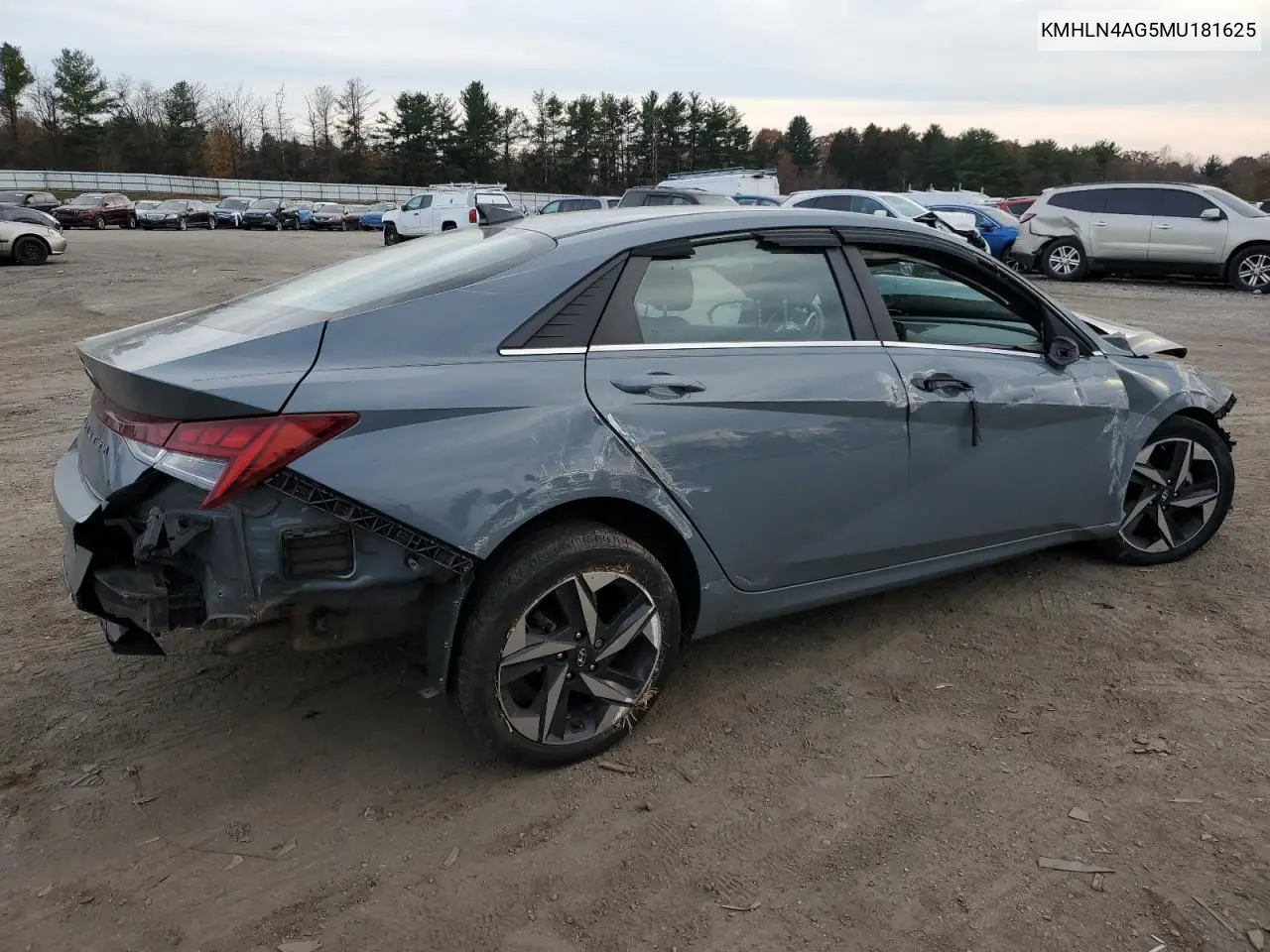 KMHLN4AG5MU181625 2021 Hyundai Elantra Sel