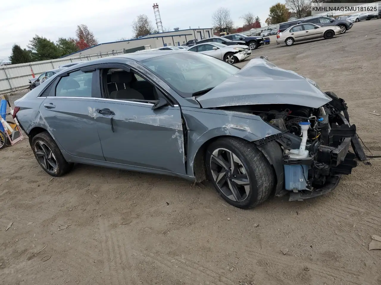 KMHLN4AG5MU181625 2021 Hyundai Elantra Sel