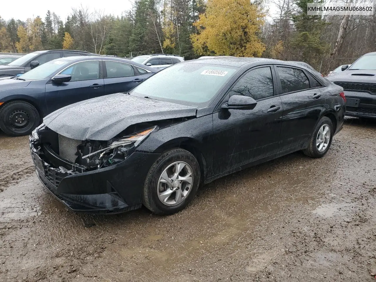 KMHLM4AG5MU068602 2021 Hyundai Elantra Sel