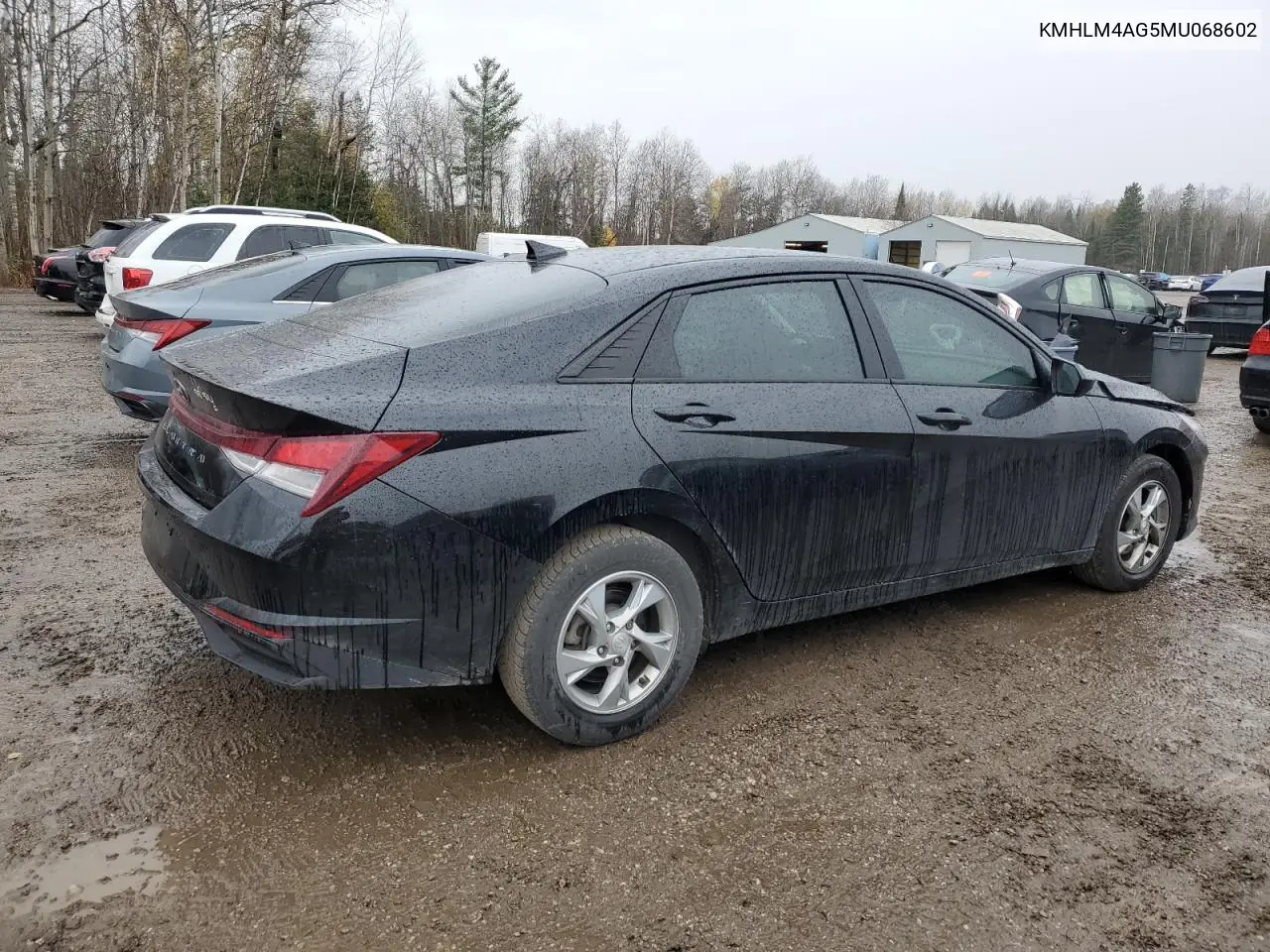 KMHLM4AG5MU068602 2021 Hyundai Elantra Sel