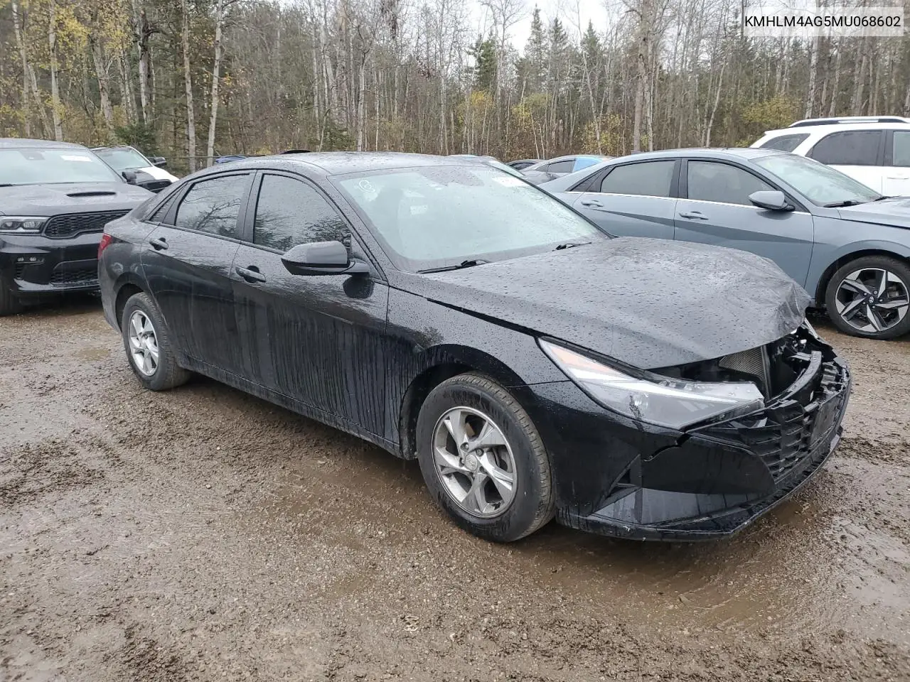 KMHLM4AG5MU068602 2021 Hyundai Elantra Sel