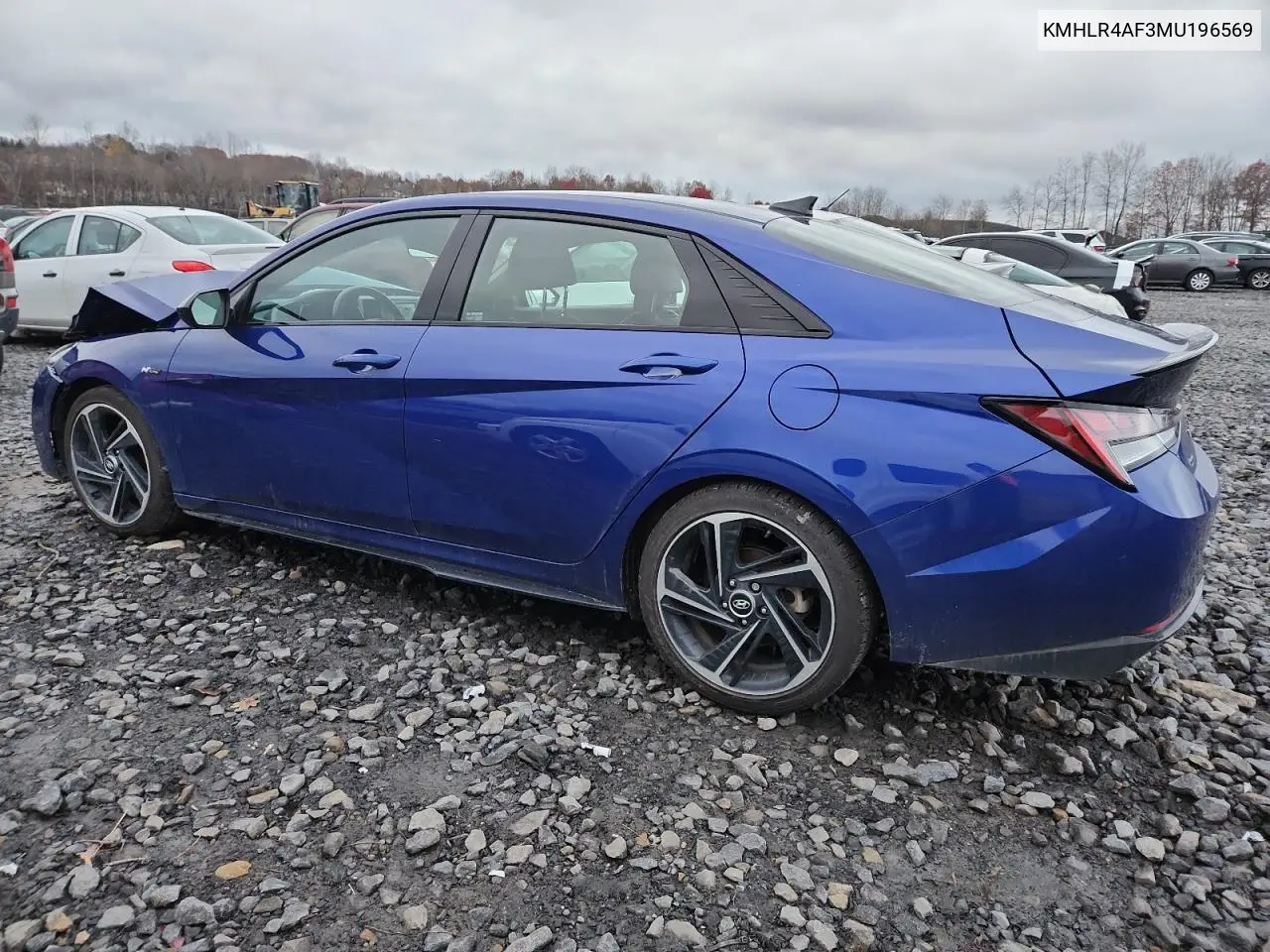 KMHLR4AF3MU196569 2021 Hyundai Elantra N Line