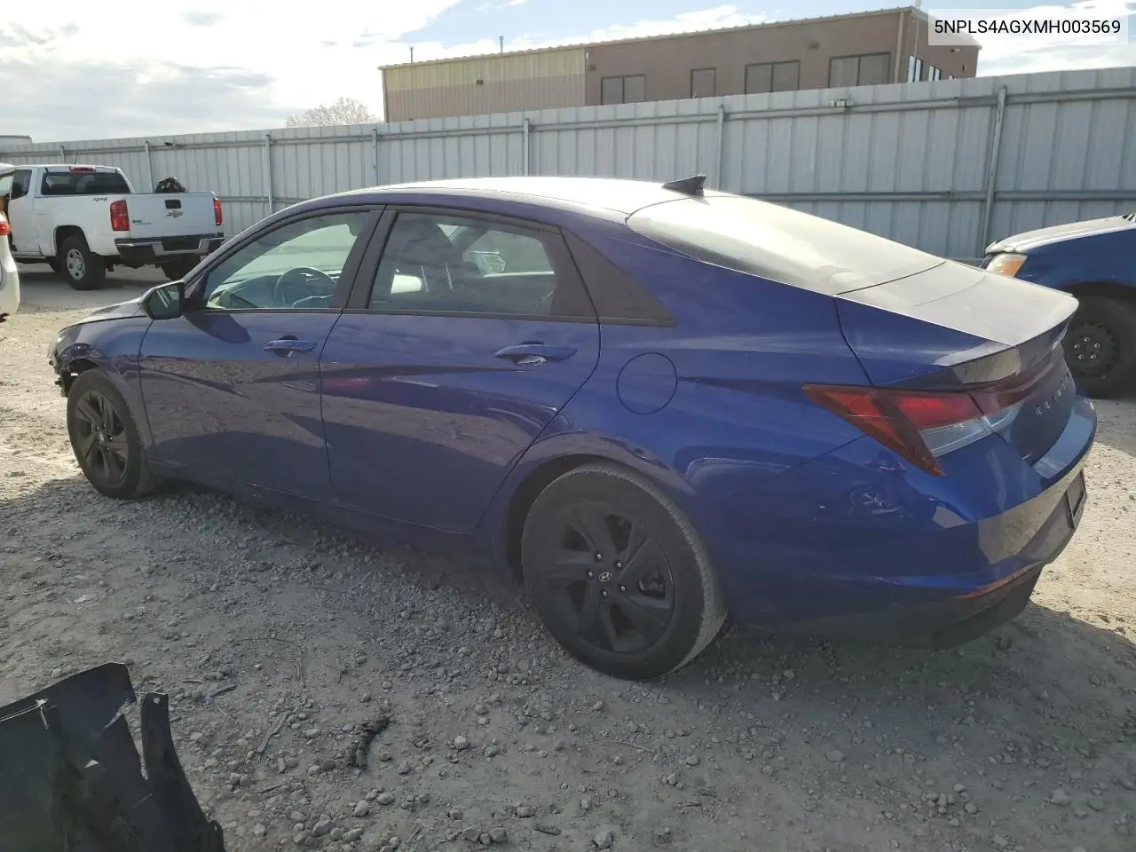 5NPLS4AGXMH003569 2021 Hyundai Elantra Sel