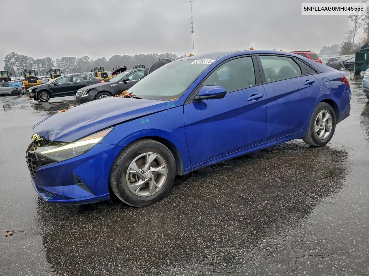 5NPLL4AG0MH045553 2021 Hyundai Elantra Se