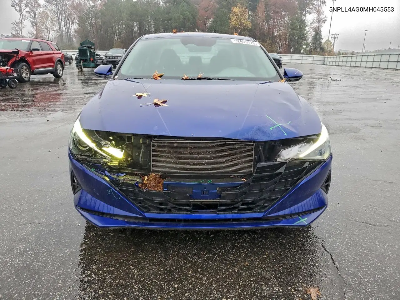 5NPLL4AG0MH045553 2021 Hyundai Elantra Se