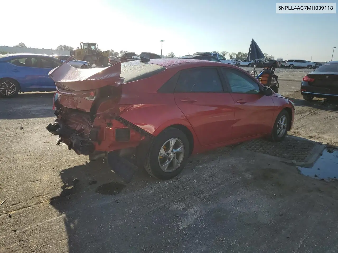 5NPLL4AG7MH039118 2021 Hyundai Elantra Se