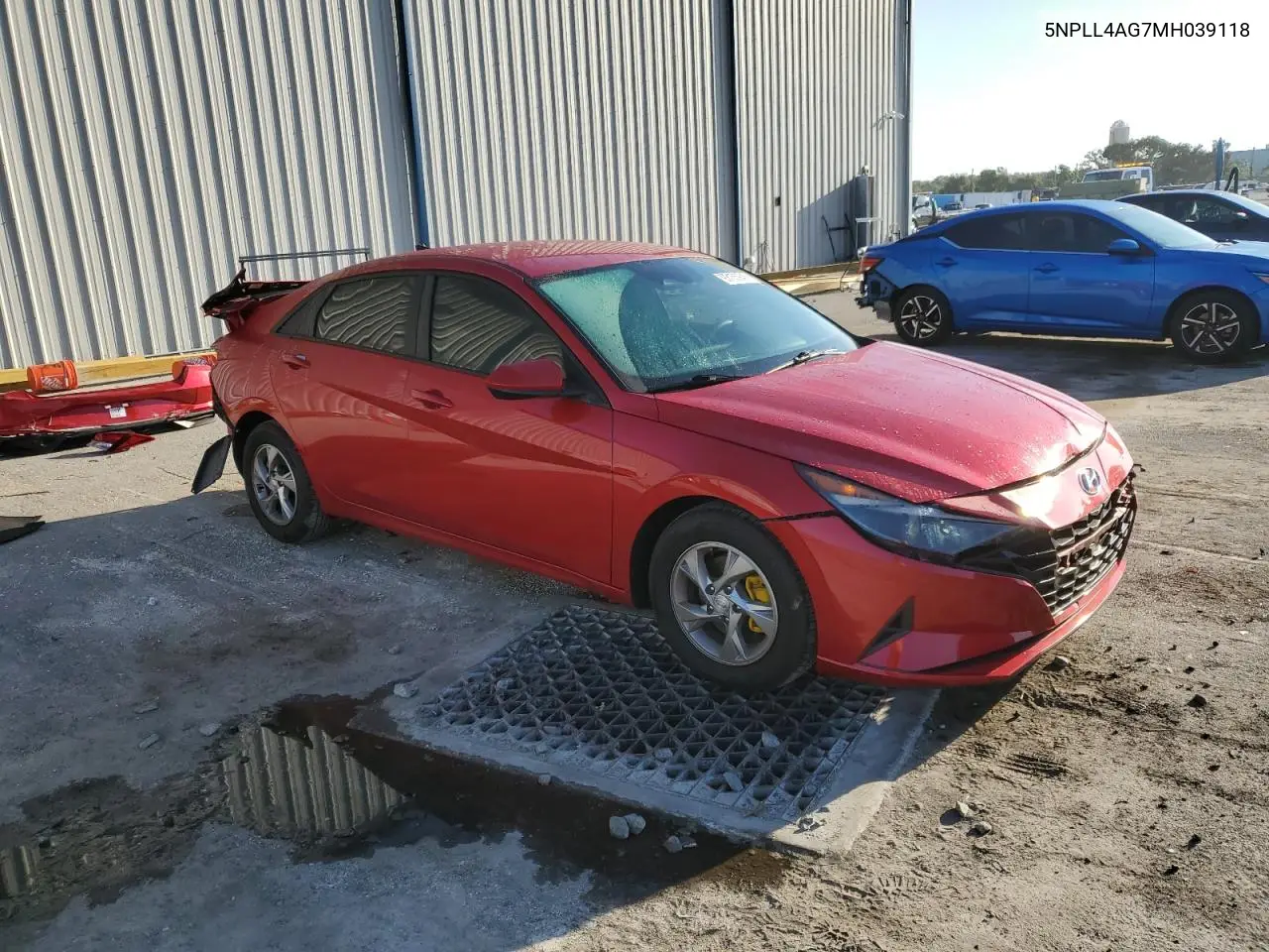 5NPLL4AG7MH039118 2021 Hyundai Elantra Se