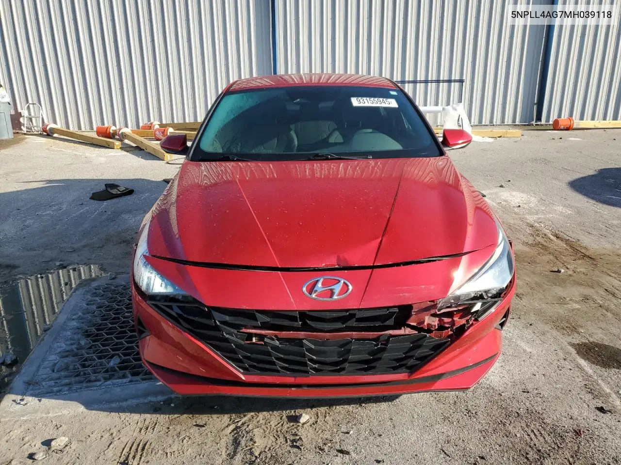 5NPLL4AG7MH039118 2021 Hyundai Elantra Se