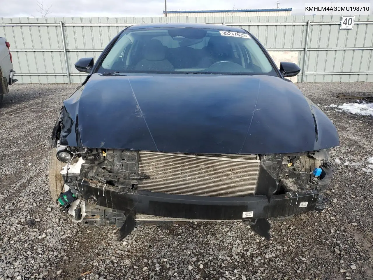 KMHLM4AG0MU198710 2021 Hyundai Elantra Sel