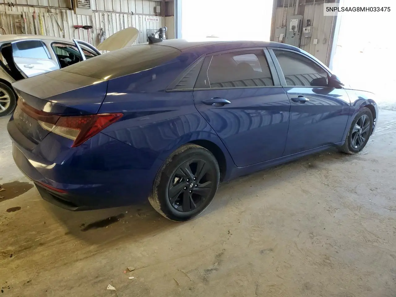 5NPLS4AG8MH033475 2021 Hyundai Elantra Sel