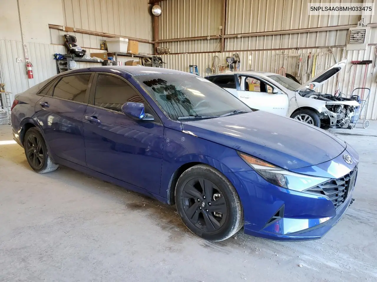 5NPLS4AG8MH033475 2021 Hyundai Elantra Sel