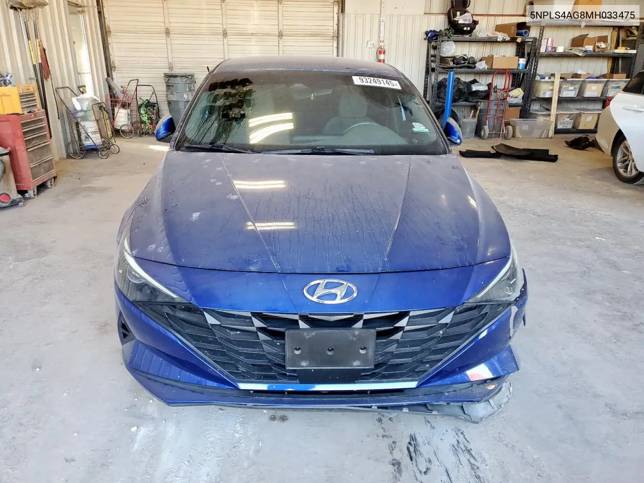 5NPLS4AG8MH033475 2021 Hyundai Elantra Sel