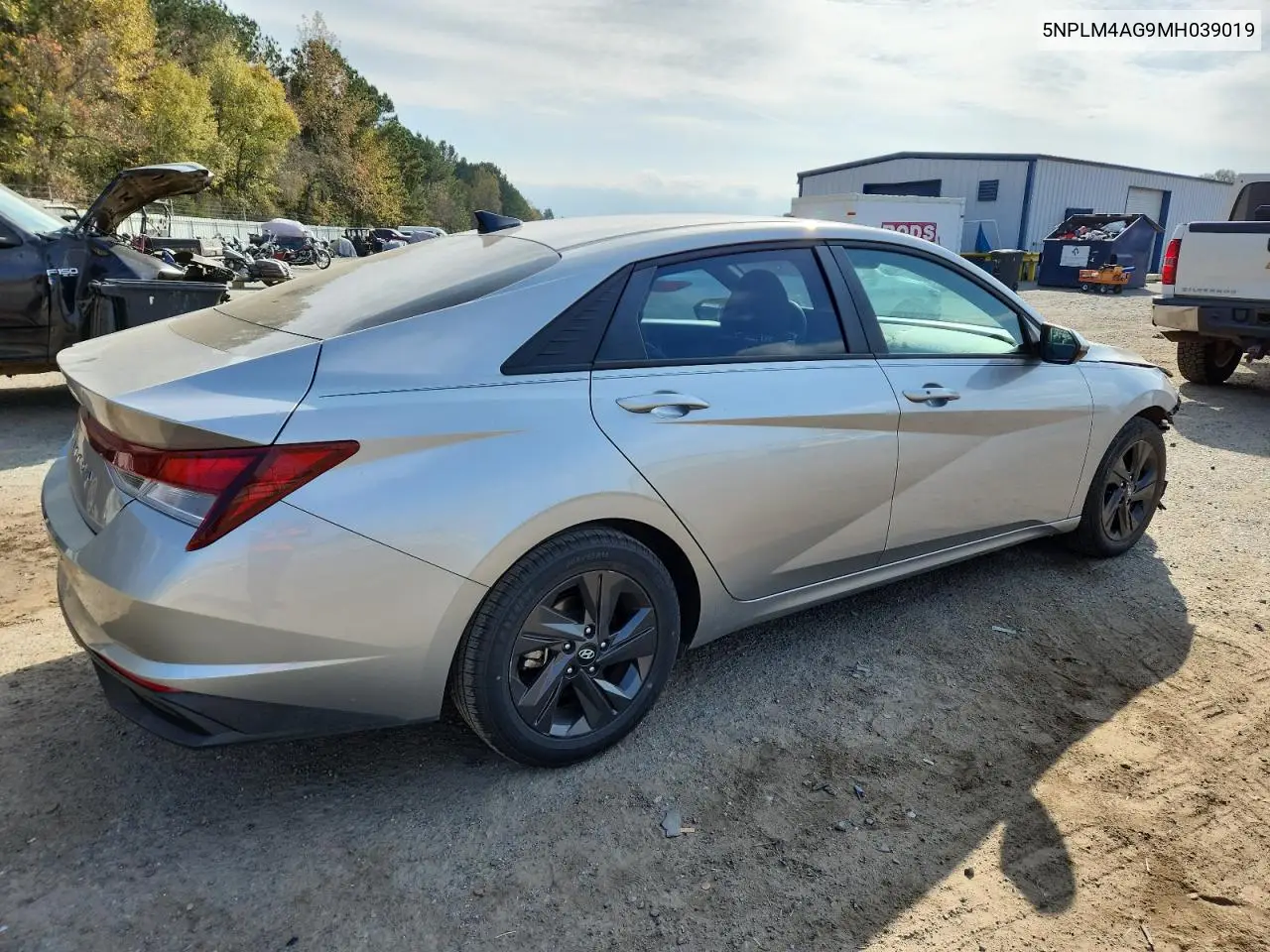 5NPLM4AG9MH039019 2021 Hyundai Elantra Sel