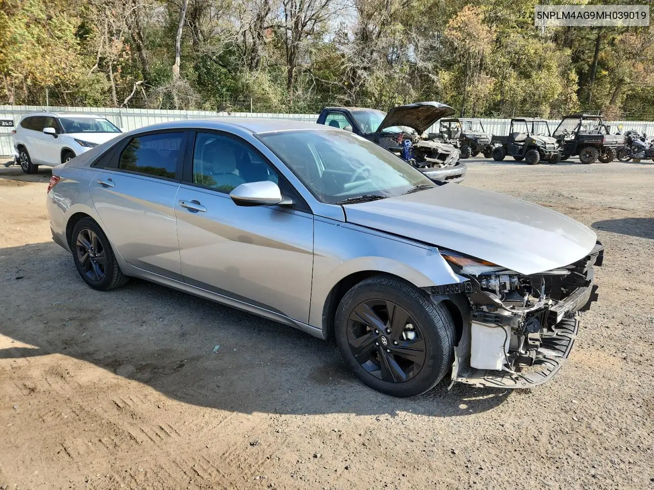 5NPLM4AG9MH039019 2021 Hyundai Elantra Sel