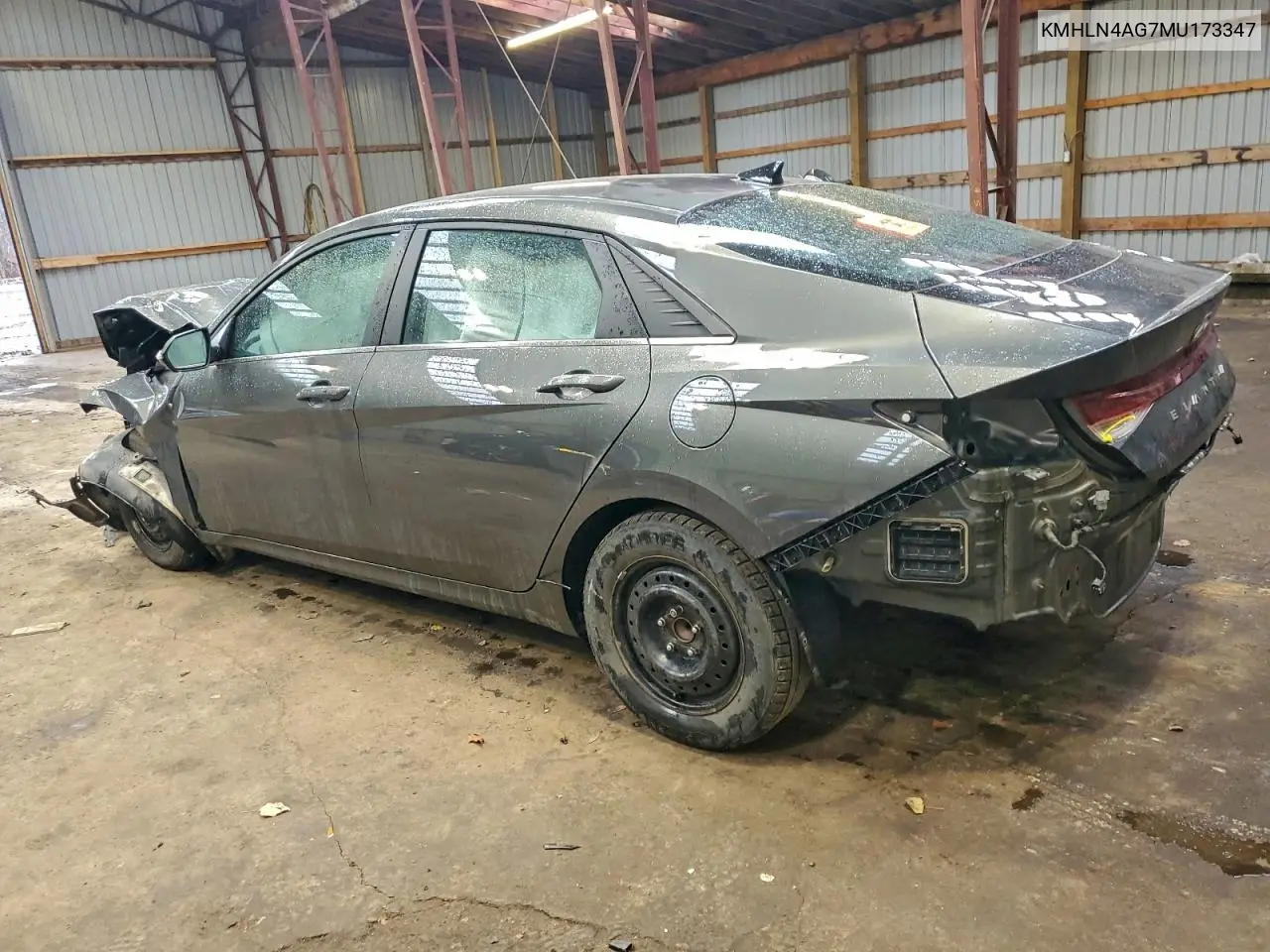 KMHLN4AG7MU173347 2021 Hyundai Elantra Sel