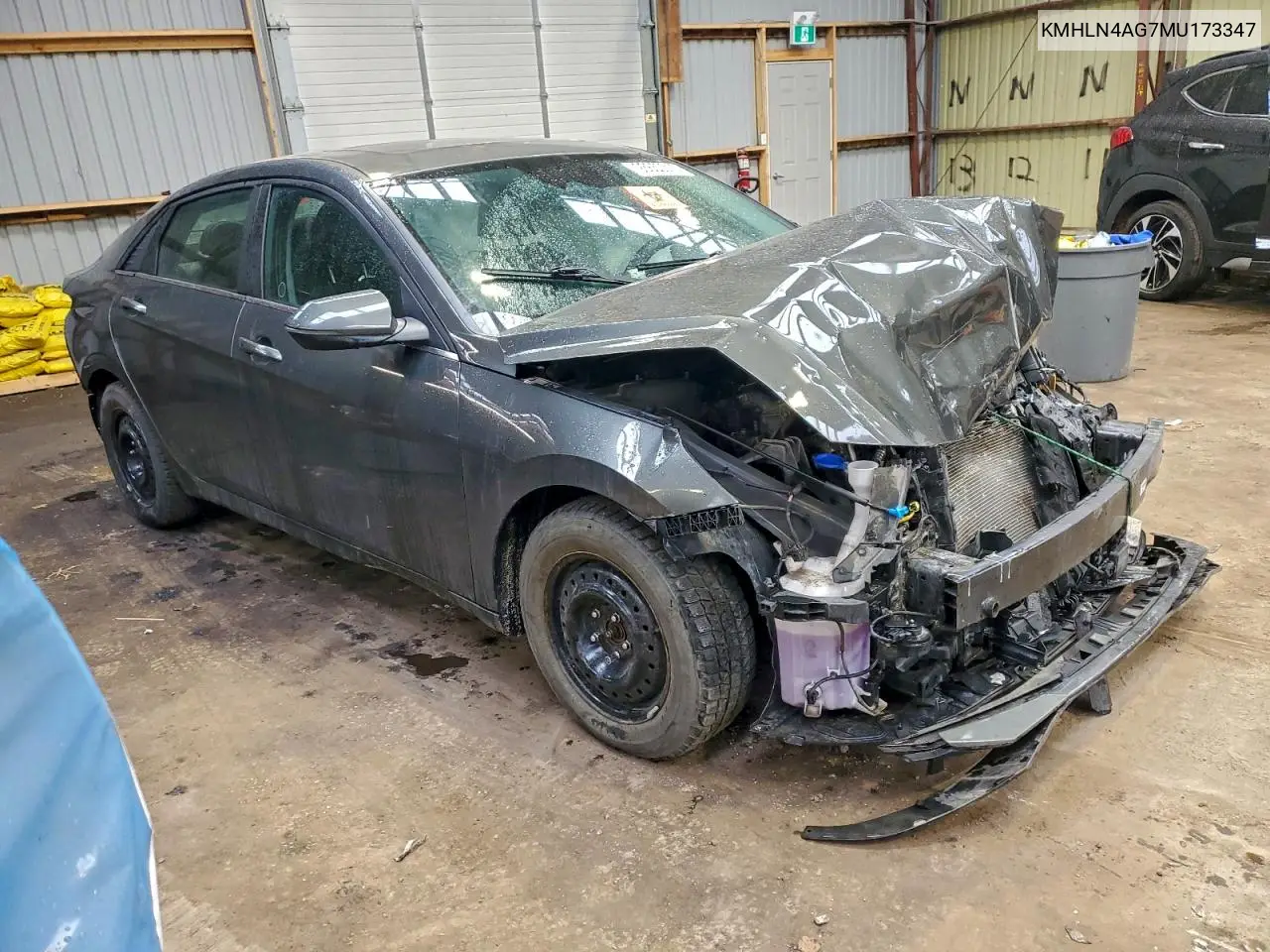 KMHLN4AG7MU173347 2021 Hyundai Elantra Sel