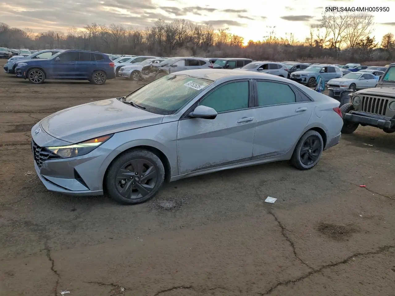 5NPLS4AG4MH005950 2021 Hyundai Elantra Sel
