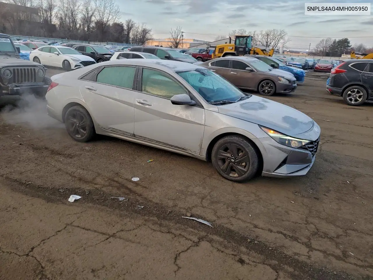 5NPLS4AG4MH005950 2021 Hyundai Elantra Sel