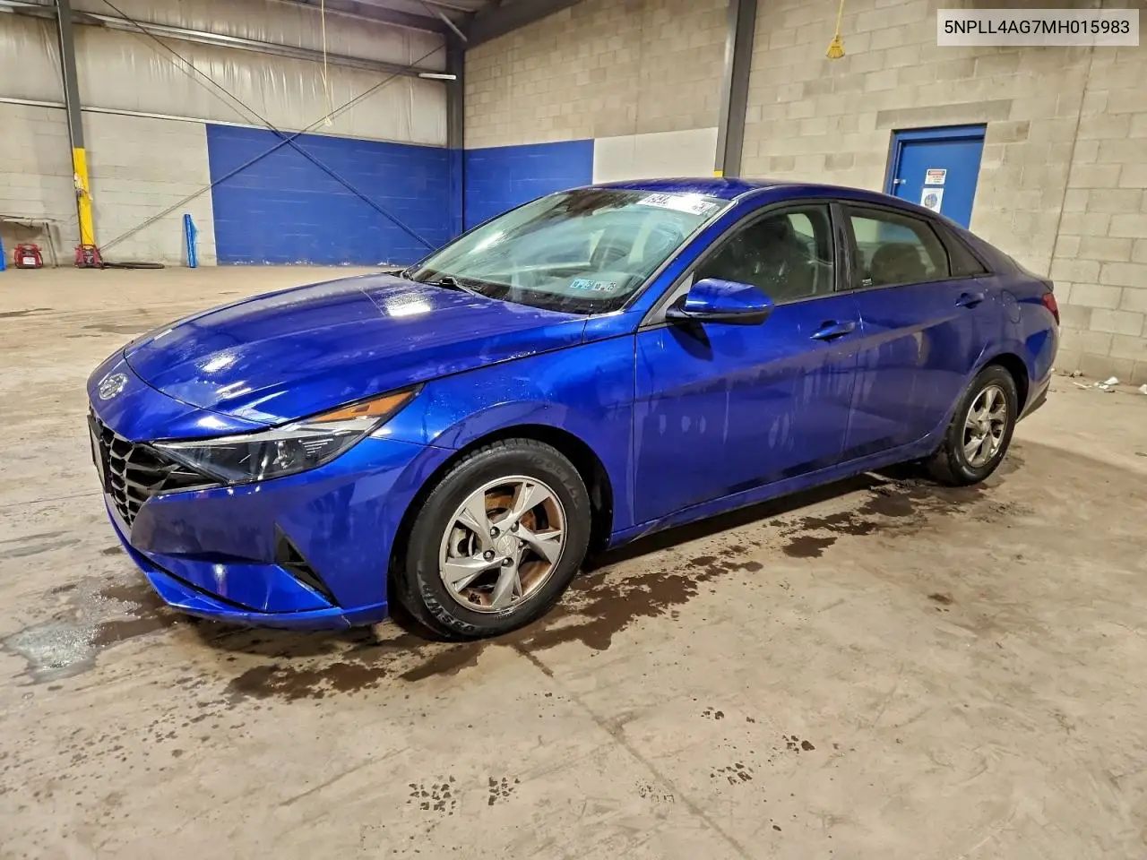 5NPLL4AG7MH015983 2021 Hyundai Elantra Se