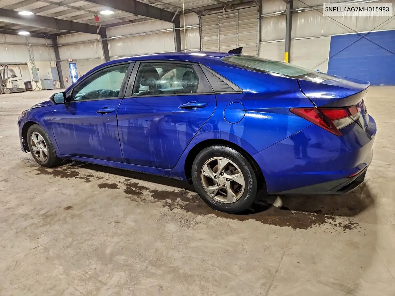 5NPLL4AG7MH015983 2021 Hyundai Elantra Se