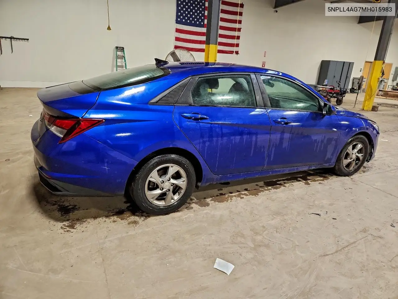 5NPLL4AG7MH015983 2021 Hyundai Elantra Se