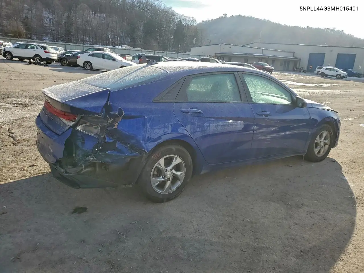 5NPLL4AG3MH015401 2021 Hyundai Elantra Se