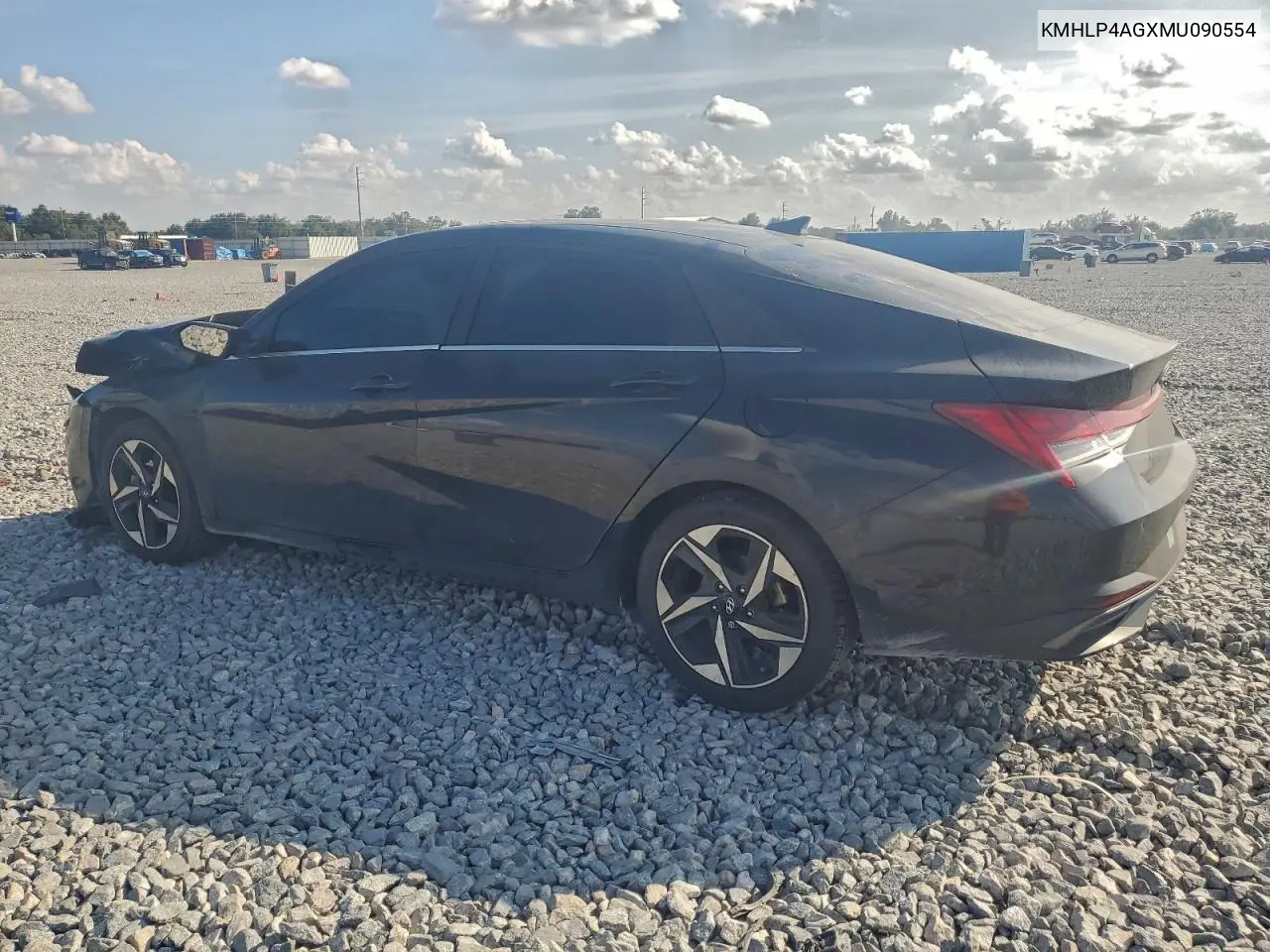 KMHLP4AGXMU090554 2021 Hyundai Elantra Limited
