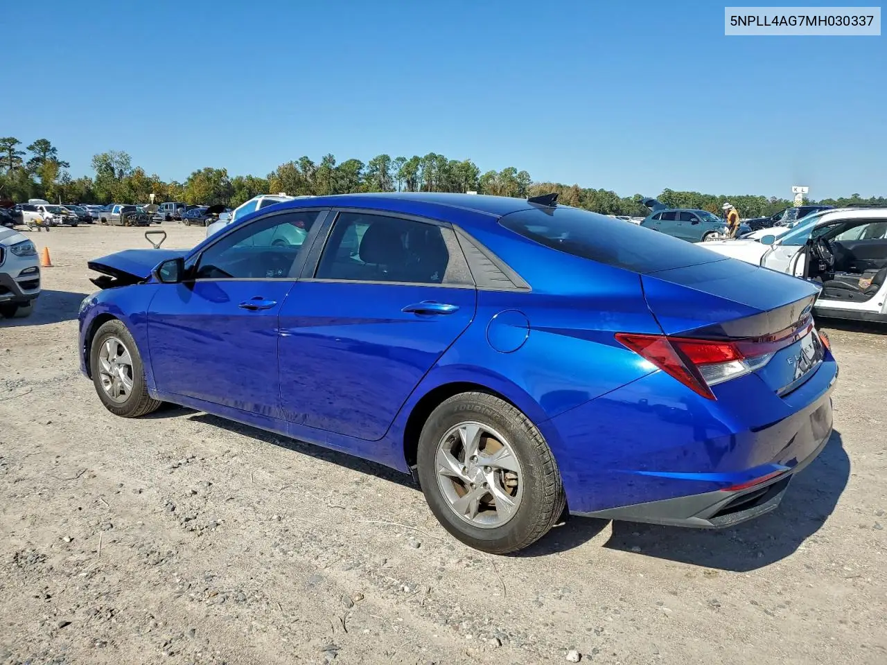 5NPLL4AG7MH030337 2021 Hyundai Elantra Se